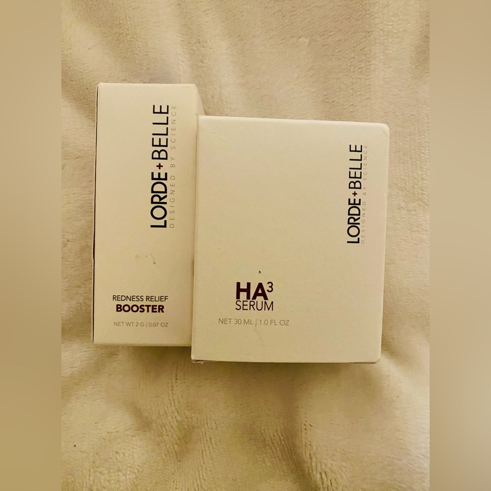 Lorde + Belle Redness Relief Booster and HA3 Serum